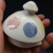 Load image into Gallery viewer, SCOTTISH POTTERY. Rare 1980s Buchan Pottery Coffee Pot. Decorated with the Rare &quot;New Town&quot; pattern
