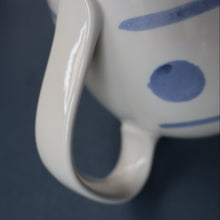 Load image into Gallery viewer, SCOTTISH POTTERY. Rare 1980s Buchan Pottery Coffee Pot. Decorated with the Rare &quot;New Town&quot; pattern 
