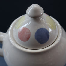 Load image into Gallery viewer, SCOTTISH POTTERY. Rare 1980s Buchan Pottery Coffee Pot. Decorated with the Rare &quot;New Town&quot; pattern 
