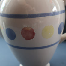 Load image into Gallery viewer, SCOTTISH POTTERY. Rare 1980s Buchan Pottery Coffee Pot. Decorated with the Rare &quot;New Town&quot; pattern 
