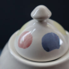 Load image into Gallery viewer, SCOTTISH POTTERY. Rare 1980s Buchan Pottery Coffee Pot. Decorated with the Rare &quot;New Town&quot; pattern 
