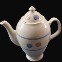 Load image into Gallery viewer, SCOTTISH POTTERY. Rare 1980s Buchan Pottery Coffee Pot. Decorated with the Rare &quot;New Town&quot; pattern
