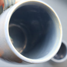Load image into Gallery viewer, SCOTTISH POTTERY. PAIR of Large 1950s Buchan Plain French Blue Stoneware Tankard Shape Mugs. Each 5 inches in height
