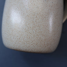 Load image into Gallery viewer, SCOTTISH POTTERY. Set of Four Large 1950s Buchan Plain Oatmeal Stoneware Tankard Shape Mugs. Each 5 inches in height
