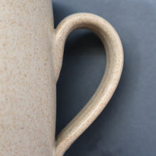 Load image into Gallery viewer, SCOTTISH POTTERY. Set of Four Large 1950s Buchan Plain Oatmeal Stoneware Tankard Shape Mugs. Each 5 inches in height
