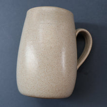 Load image into Gallery viewer, SCOTTISH POTTERY. Set of Four Large 1950s Buchan Plain Oatmeal Stoneware Tankard Shape Mugs. Each 5 inches in height

