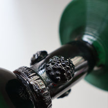 Load image into Gallery viewer, SINGLE Small Bristol Green 18th Century Hand-Blown Glass Roemer. 4 1/2 inches high
