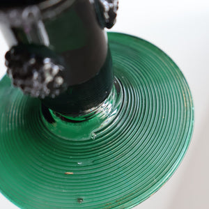 SINGLE Small Bristol Green 18th Century Hand-Blown Glass Roemer. 4 1/2 inches high