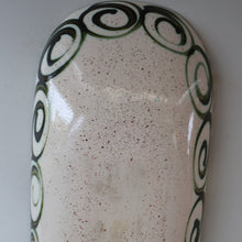 Load image into Gallery viewer, Collectable LARGE 1960s CORNISH Pottery Oblong Platter by Celtic Pottery (Newlyn) Phoenix Design. Height: 14 inches
