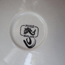 Load image into Gallery viewer, CAROL CUTLER. 1960s Orange POOLE Delphis Small Plate.  Fantastic Abstract Design. 5 inches
