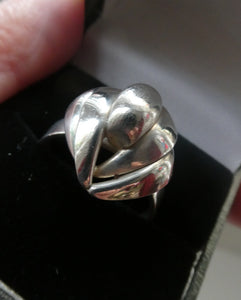 1960s GERMAN Silver Ring. Possibly designed by Franz Scheurle. UK Size S