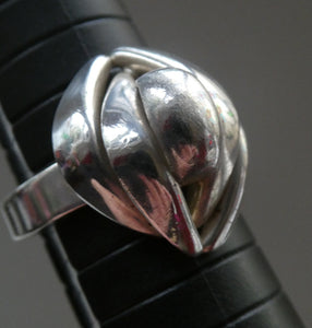 1960s GERMAN Silver Ring. Possibly designed by Franz Scheurle. UK Size S