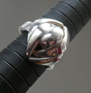 1960s GERMAN Silver Ring. Possibly designed by Franz Scheurle. UK Size S