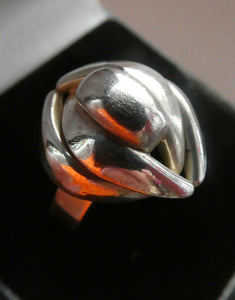 1960s GERMAN Silver Ring. Possibly designed by Franz Scheurle. UK Size S