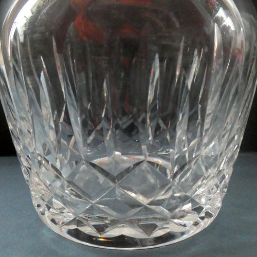 Vintage Decanter. Probably STUART Crystal. TEWKESBURY Pattern. Height 11 3/4 inches