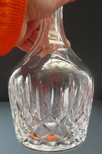 Load image into Gallery viewer, Vintage Decanter. Probably STUART Crystal. TEWKESBURY Pattern. Height 11 3/4 inches
