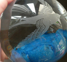 Load image into Gallery viewer, 1983 One Off Scottish Caithness Glass Paperweight 1984 by Dean Gill 
