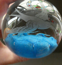 Load image into Gallery viewer, 1983 One Off Scottish Caithness Glass Paperweight 1984 by Dean Gill 

