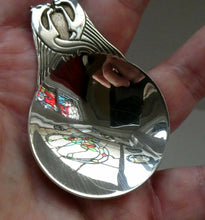 Load image into Gallery viewer, Fine Orkney Designer Silver Caddy Spoon. Dated 2003
