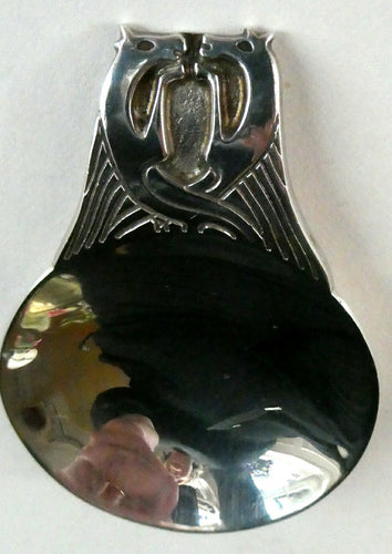 Fine Orkney Designer Silver Caddy Spoon. Dated 2003