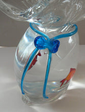 Load image into Gallery viewer, Vintage Italian Murano Glass GOLDFISH IN A BAG Model. Signed Oscar Zanetti
