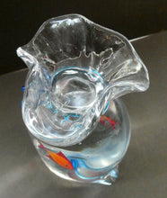 Load image into Gallery viewer, Vintage Italian Murano Glass GOLDFISH IN A BAG Model. Signed Oscar Zanetti
