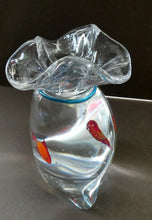 Load image into Gallery viewer, Vintage Italian Murano Glass GOLDFISH IN A BAG Model. Signed Oscar Zanetti
