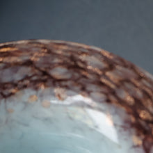 Load image into Gallery viewer, SCOTTISH GLASS. Fabulous 1920s Antique Monart Shallow Bowl with Rim. 5 3/4 inches

