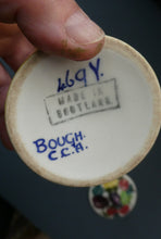 Load image into Gallery viewer, SCOTTISH POTTERY. 1930s BOUGH Pottery. TWO Lidded Jam Pots. Two Different Patterns
