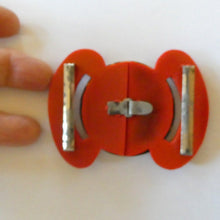 Load image into Gallery viewer, Rare French Art Deco 1930s BAKELITE / PHENOLIC Belt Buckle. Dog Decoration
