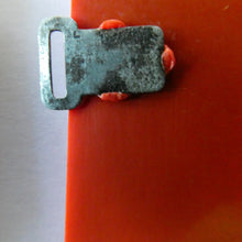 Load image into Gallery viewer, Rare French Art Deco 1930s BAKELITE / PHENOLIC Belt Buckle. Dog Decoration
