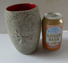 Load image into Gallery viewer, 1950s European Art Pottery Vase with Cave Art DesignFrancis Triay
