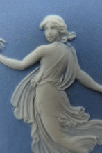 Load image into Gallery viewer, Antique VICTORIAN Wedgwood Framed Jasper Plaque Showing a Frieze of the Five Dancing Maidens (The Borghese Dancers)
