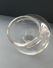 Load image into Gallery viewer, Vintage SCOTTISH STUDIO GLASS Sculptural Bowl by John Lawrie (Juniper Green Studio &amp; Edinburgh College of Art)
