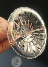 Load image into Gallery viewer, Vintage SET of SIX Edinburgh Crystal Goblets. LOMOND PATTERN (Square Bowl). 5 1/2 inches
