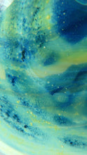 Load image into Gallery viewer, MASSIVE 1970s Mdina Glass Paperweight. XL Vintage Sea and Sand MAGNUM SIZE Weight
