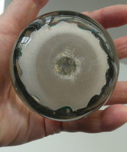 Load image into Gallery viewer, Vintage Scottish Paperweight 1950s VASART GLASS. Lilac Ground with Nine Spokes and Millefiori Canes
