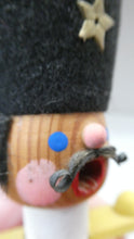 Load image into Gallery viewer, Vintage German Erzgebirge Wooden Handmade Incense Smoker: GUARDSMAN or SOLDIER
