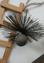 Load image into Gallery viewer, BOXED. Vintage GDR German Erzgebirge Wooden Handmade Incense Smoker. CHIMNEY SWEEP
