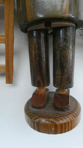 BOXED. Vintage GDR German Erzgebirge Wooden Handmade Incense Smoker. CHIMNEY SWEEP