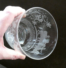 Load image into Gallery viewer, 19th Century Engraved Tea Caddy Mixing Bowl Decorated with Neo-Classical Design
