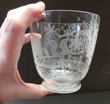 Load image into Gallery viewer, 19th Century Engraved Tea Caddy Mixing Bowl Decorated with Neo-Classical Design
