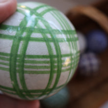 Load image into Gallery viewer, Fine Set of SIX Scottish Victorian Ceramic Carpet Bowls Plus the Elusive WHITE JACK
