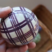 Load image into Gallery viewer, Fine Set of SIX Scottish Victorian Ceramic Carpet Bowls Plus the Elusive WHITE JACK
