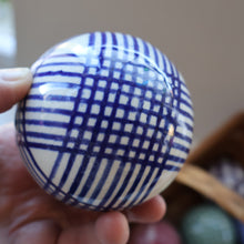Load image into Gallery viewer, Fine Set of SIX Scottish Victorian Ceramic Carpet Bowls Plus the Elusive WHITE JACK
