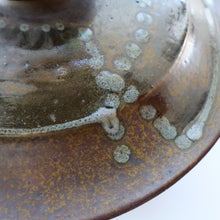 Load image into Gallery viewer, STUDIO POTTERY. Monumental Lidded Pot with Twin Handles by David Lloyd Jones (1928-1994). Height 14 3/4 inches

