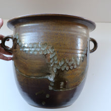 Load image into Gallery viewer, STUDIO POTTERY. Monumental Lidded Pot with Twin Handles by David Lloyd Jones (1928-1994). Height 14 3/4 inches
