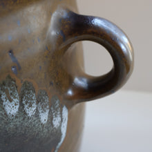 Load image into Gallery viewer, STUDIO POTTERY. Monumental Lidded Pot with Twin Handles by David Lloyd Jones (1928-1994). Height 14 3/4 inches
