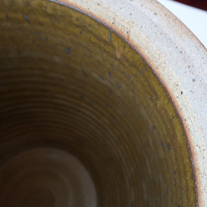 STUDIO POTTERY. Monumental Lidded Pot with Twin Handles by David Lloyd Jones (1928-1994). Height 14 3/4 inches