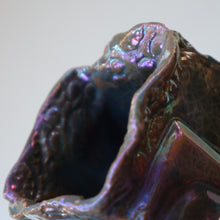 Load image into Gallery viewer, Rare 1970s POLISH Studio Pottery Square Face Pot (Twarze Wason) by Janina Karczeska KONIECZNA (b. 1934)
